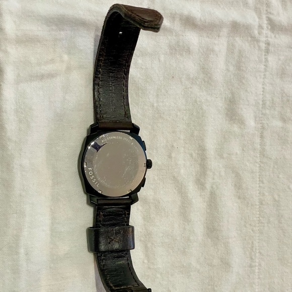 Fossil Machine Chronograph Brown Dial Men's Watch FS4656 Machine Black - Picture 10 of 14